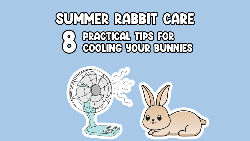 How to keep your rabbit cool